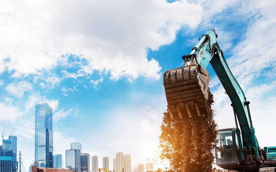 Como o terreno é preparado para a obra?